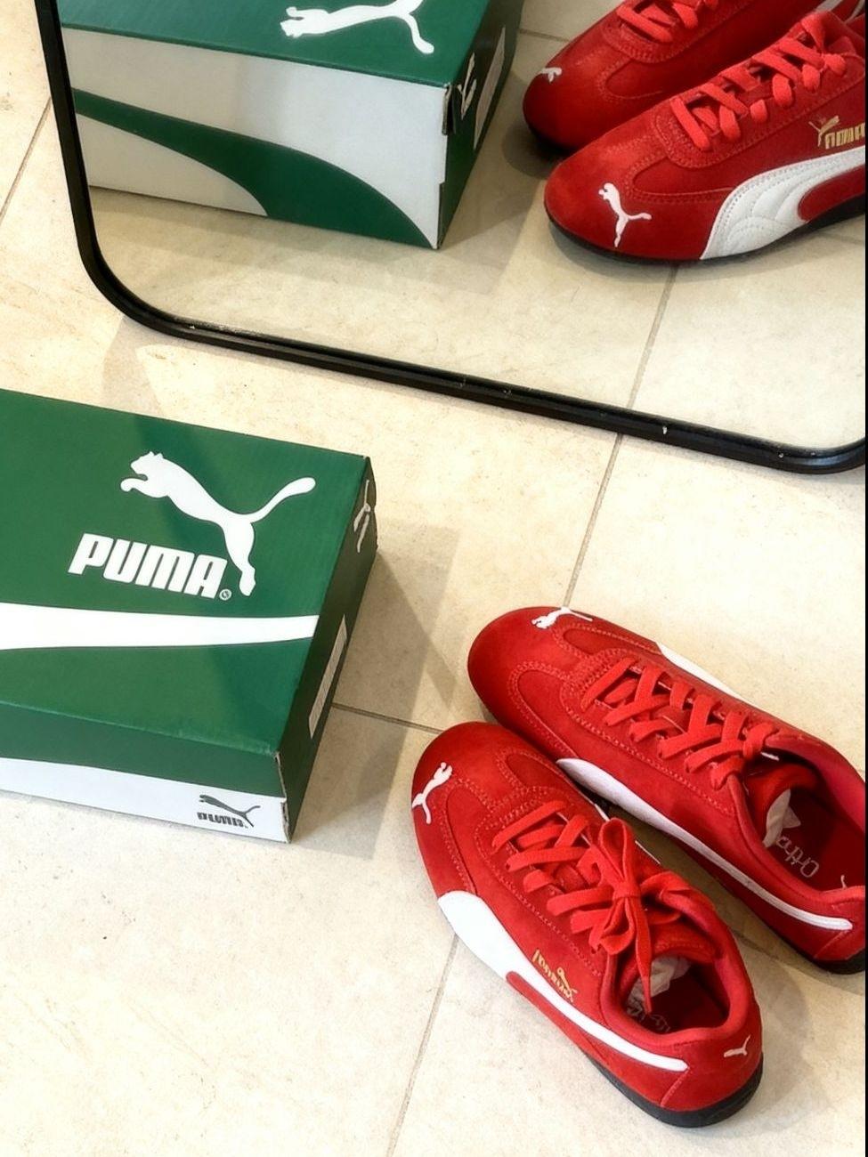 #puma彪马定制赛车鞋 #新年就穿小红